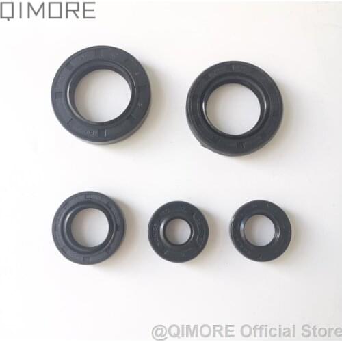 Engine Oil Seal Set for Scooter Moped TB50 TB60 D1E41QMB GEELY 50 QINGQI 50CC