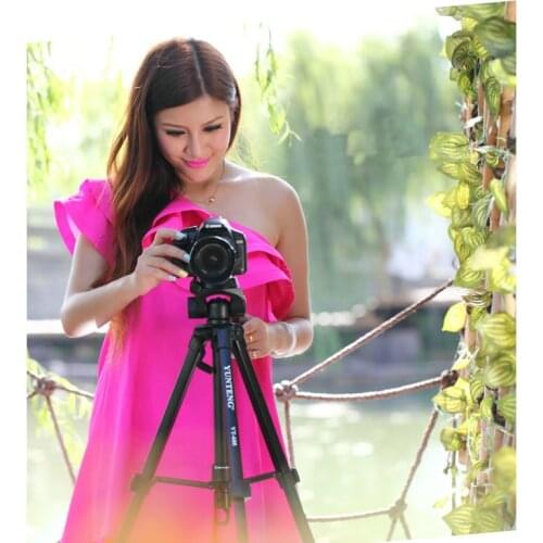 NEW YUNTENG 590 Professional Camera Tripod Flexible Tripod for Digital DSLR SLR Camera Nikon Canon Sony Fuji Pentax Leica RU
