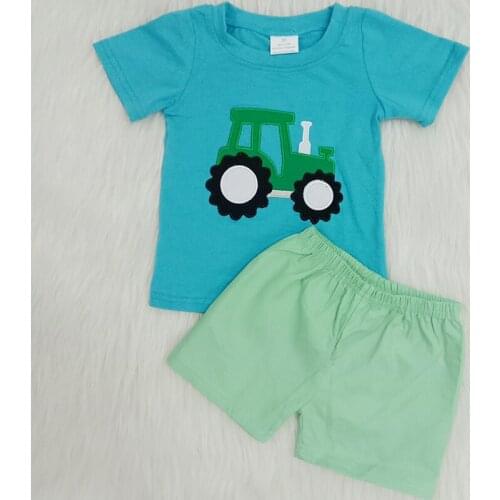 Toddler Boy Clothes Boutique Kids Clothing Boys Short Sleeve Pants Outfits Baby Boy Boutique Clothing Summer Outfits