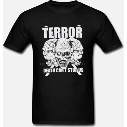 Shirt 100% Hardcore oTerror Death Cant stop uso Gabber Gabba Terror NEW
