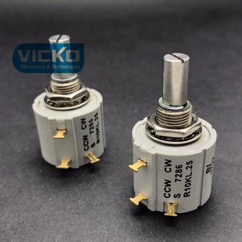 [VK] BI CCW CW S BI 7286 R1K R2K R5K R10K R10K R20K L.25 high precision printer multi-ring import potentiometer switch