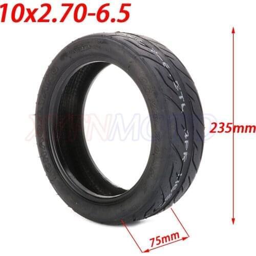 10 Inch Vacuum Tires Tubeless Tire 10X2.70-6.5 Vacuum Tyres For Electric Scooter Balanced Scooter