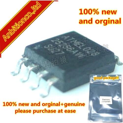 10pcs 100% new and orginal 25256AW AT25256AW-10SU-2.7 SOP8 SPI Serial EEPROMs in stock