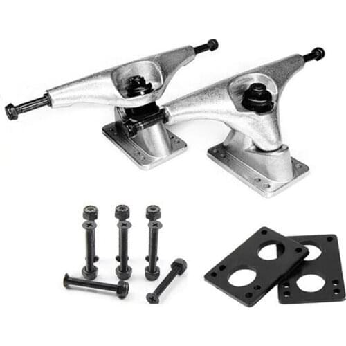 2PCS Skateboard Trucks 6.25 Inch Independent Surf Skate Longboard Trucks CX4 Skateboard Accessories