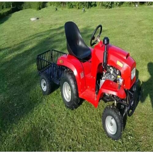 Four wheel cross country ATV with trailer 125cc axle drive farmers car minivan motorcycle