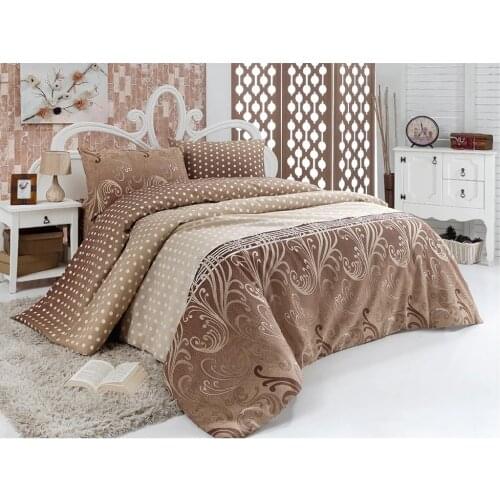 Single Duvet Cover Set 160x220 Size 3 Piece Made in Turkey Cotton Easy to Iron Simple and Elegant Designs Bed Linen Included