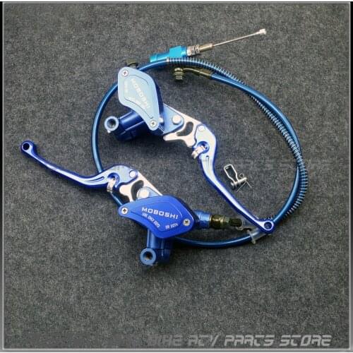 Motorcycle Universal Brake Clutch Pump Master Cylinder Lever Handlebar Hydraulic Clutch Racing Motor Cylinder Knitting Oil Hose