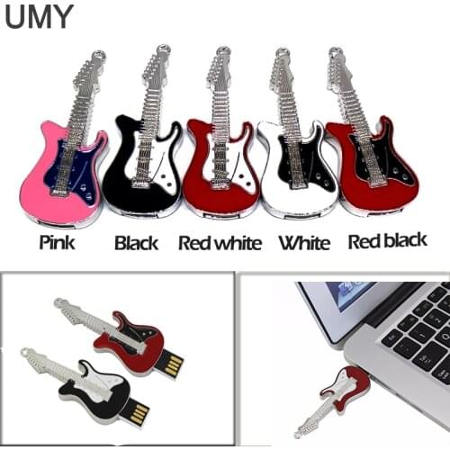USB stick pen drive electric guitar usb flash drive 4GB 8GB 16GB 32GB 64GB high quality memory stick creative gift pendrive