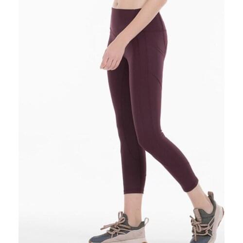 Women High Waist Printed Color Yoga Naked-feel Squat proof Leggings Tummy Control Workout leggings 4 Way Stretch tight