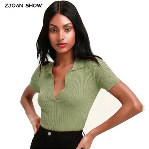 Женские пуловеры с V-образным вырезом ZJOAN SHOW China At AliExpress