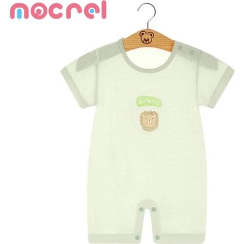 Baby Summer Polo Sports Bodysuits For Baby Boys Short Sleeves Letter Design Fashion Baby Clothes Climbing Gentleman Rompers