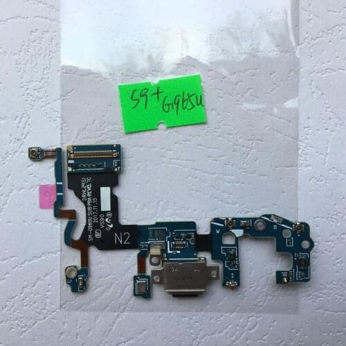 BINYEAE USB Dock Board Charging Port+Microphone+Connection FPC Flex Cable For Samsung Galaxy S9 Plus G965U / G965F