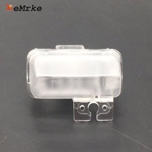 EEMRKE DIY Car Camera Bracket License Number Plate Lights Housing for Toyota Camry Corolla Highlander Kluger EZ Vios Yaris L