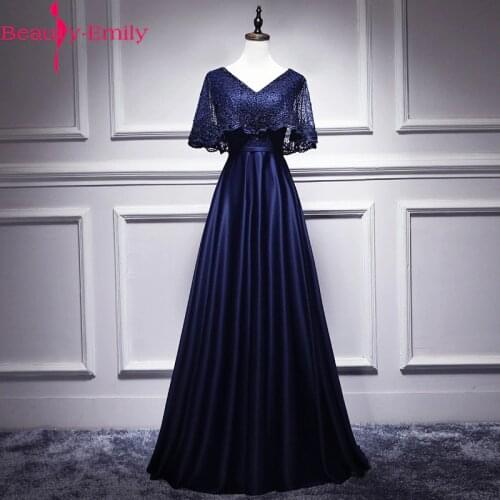Elegant V Neck Sleeveless Appliques Beading Evening Dress Long 2021 Sexy Zipper Back Women Formal Party Dress 4 Colors Available
