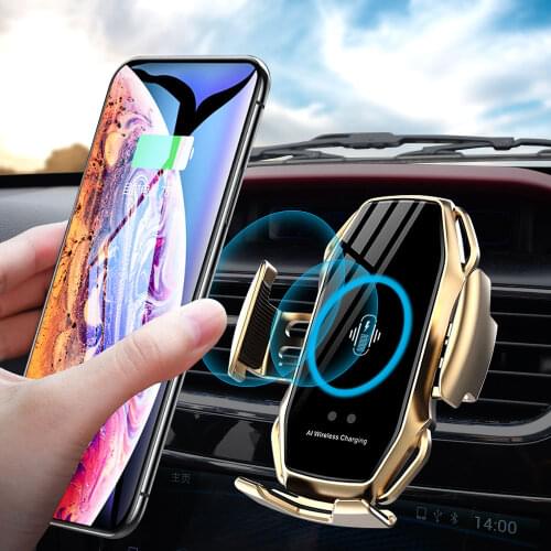 Gravity Car Phone Holder for Car Air Vent / CD Slot Mount Phone Holder Stand for iPhone Samsung Smartphone Mobile Phone Holder
