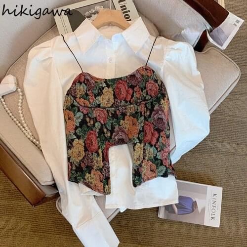 HIKIGAWA Womens White Shirts