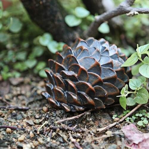 Imitation Pine Cone Key Box Hidden Hide In Security Safe Storage Hiding Outdoor Garden Durable Quality Storage Box Organizer