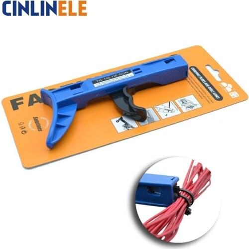 Cable Tie Tool 2.4-4.8mm Mini Nylon Cable Tie Fastening Cable & Wires Quickly Tools Shackle Smart Tool