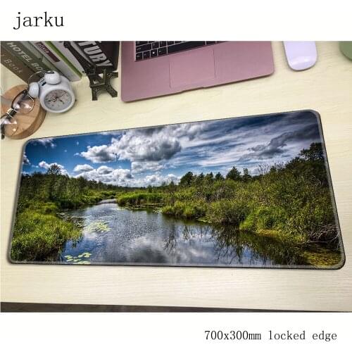 River Earth mouse pad locrkand Computer mat 800x400X3MM gaming mousepad large padmouse big High-end keyboard games pc gamer desk