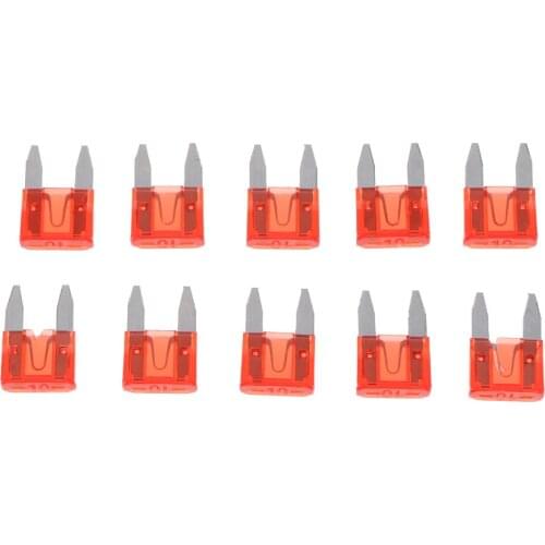 10 Pieces Mini10A Blade Fuse Assortment Kit For Auto Car Truck Replacement