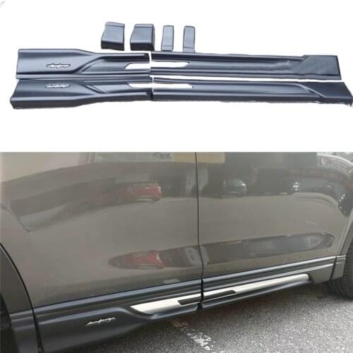 Fit for Mazda CX-5 2017 2018 accessories 4pcs/set ABS chrome plastic side mold cover trim door body kit