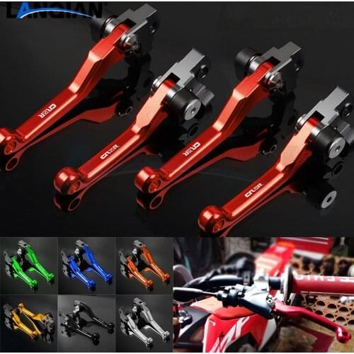Dirt Bike Pivot Lever Motorcycle Brake Clutch Lever For Honda CR125R CR250R CR 125R 250R 2004 2005 2006 2007 Accessories