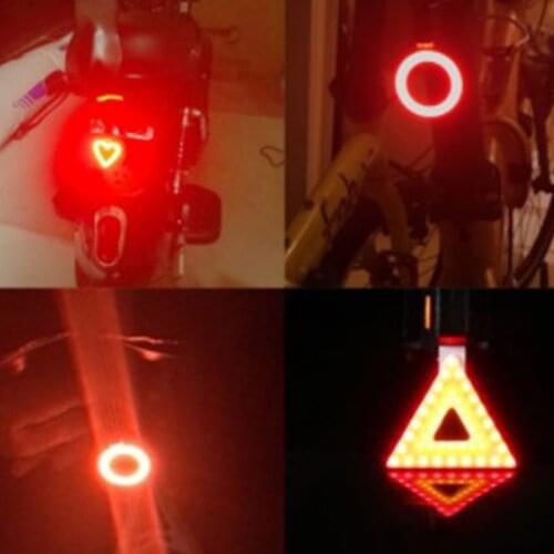 Multi Lighting Modes Bicycle Light USB Charge Led Bike Light Flash Tail Rear Bicycle Lights For Mountains Bike