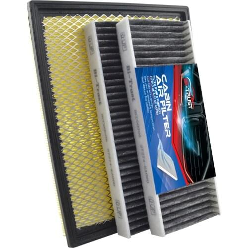 Bi-Trust Engine Cabin Air Filter for Nissan Frontier NV1500 NV2500 NV3500 Pathfinder Xterra Suzuki Equator