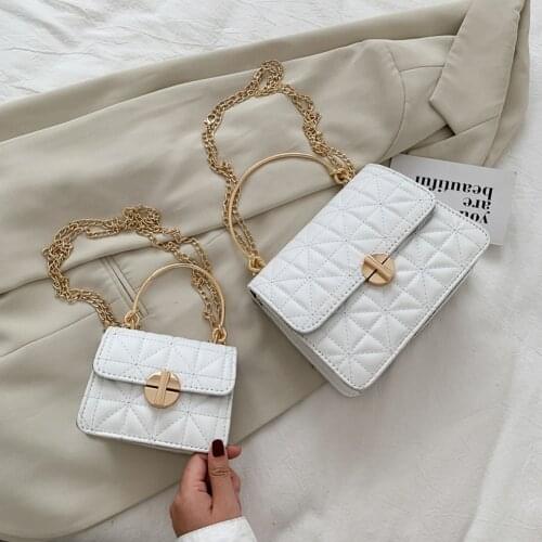 Multi-functional Female Festival Gifts Fashion PU Crossbody Bags for Women Travel Female Shoulder Chain Purse Handbags