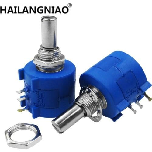 1PCS 3590S-2-203L 20K Ohm 10 Turn Variable Resistor Potentiometer