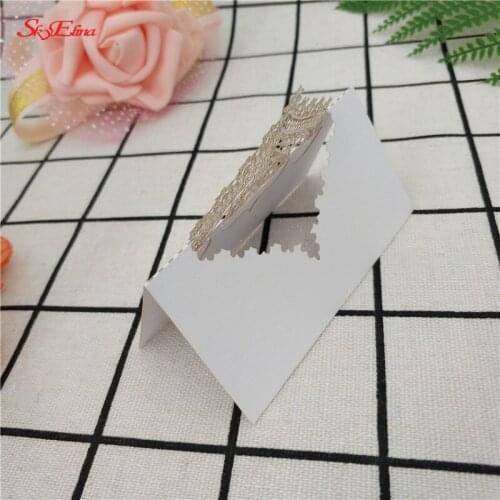 10pcs laser cut Name Place Seat Paper Wedding Invitation Table Cards for Party Table Decoration Marriage Seat Card Name Card 7Z