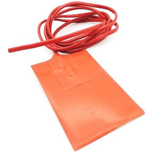 175W 110V Silicone Rubber Heater Oil Pan For Engine /A/C Compressor/Medical Devices