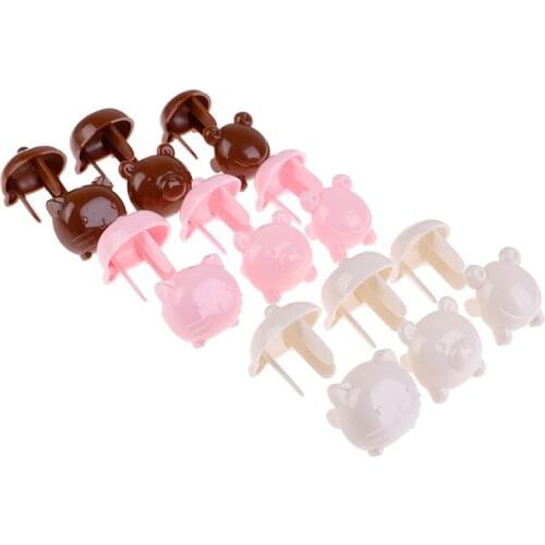 6 Pcs/lot Socket Cap Baby Safe Protection Electric Plug Protector Children Anti Shock Wholesale