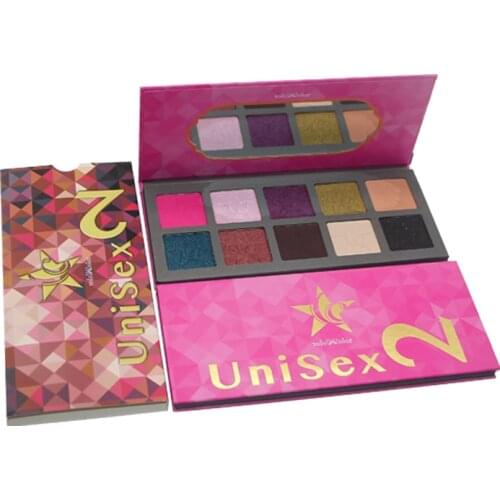 CcolorEyeshadow Holographic Shiny Matte Glitter Pigment Eye Shadow Pallete Metallic Diamond Makeup Palette