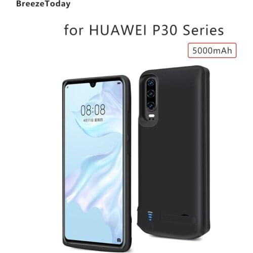 5000mAh Charging Power Case Battery Charger Case Battery Case For HUAWEI P30 Series Power Bank For Case Battery Protective Case