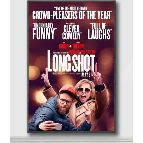 NJ245 Long Shot Movie 4 Silk Posters and Prints wall art Art Poster Home Decor