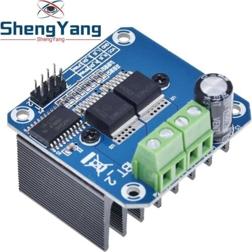 1pcs Double BTS7960 43A H-bridge High-power Motor Driver module/ diy smart car Current diagnostic for Arduino