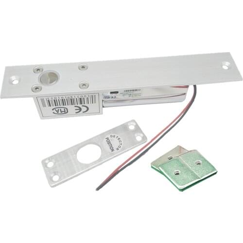 DC 12V Two wire Low temperature Electric Mortise Door Lock Fail Safe Electric Bolt Lock