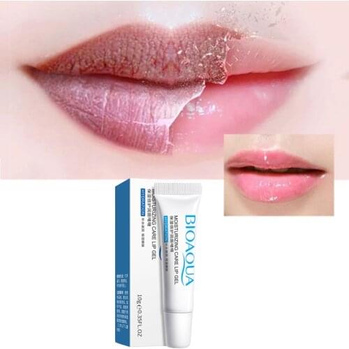 Lip Exfoliating Moisturizing Repair Lips Plumper Dead Skin Gel Removal for Men and Women lip Care tools