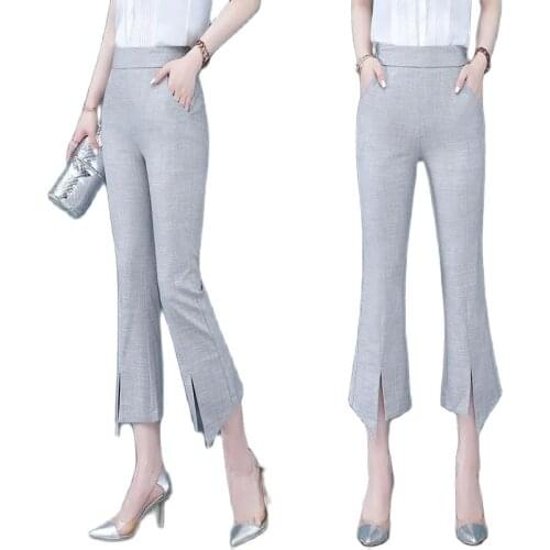 LAIPING Women's Flared Trousers
