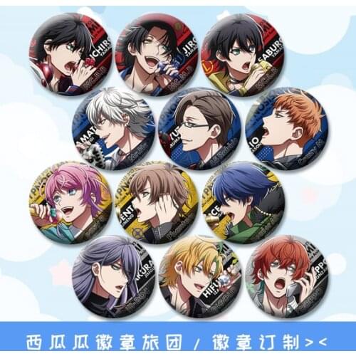 Division Rap Battle badge around 58 mm Iron badges