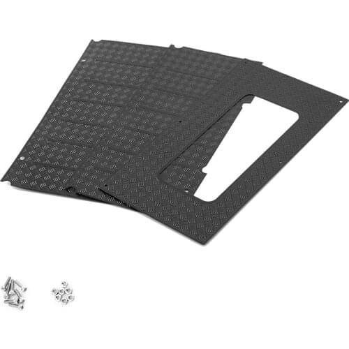 RC Model Metal Anti-skid Plate Luggage Rack Door Sunroof Decoration For 1/10 RC Crawler Car Defender Traxxas TRX4 TRX-4 82056-4