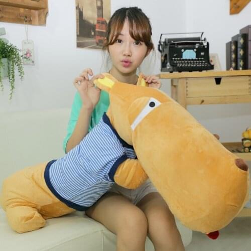 Cartoon Pillow Hold Pillow Couch Pillow nlue Big Dog Chair Cushion Toy Hold Couch Pillows stuffed animal soft plush toys
