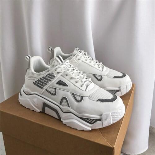 2020 Men Casual Shoes Lack Up Breathable Male Sneakers High Quality Footwear Trainer Sneakers Shoes Man Zapatillas Hombre R13-74