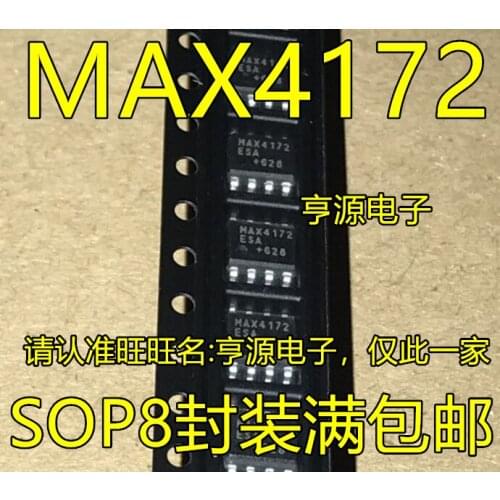 100% New&original In Stock 5pcs/lot MAX4172 MAX4172CSA MAX4172ESA SOP8