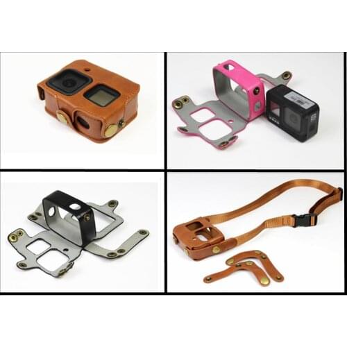 Nice Soft Silicone Rubber Camera Protective Body Cover Leather Camera Case Cover Bag for GoPro Hero 9 Action Camera Accessories