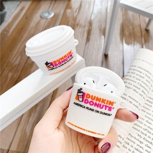 3D Lifelike Funny Drink bottle Case For Apple Airpods 2/1 Cover Cute Soft Silicone Case For Airpod Earphone Capa For Airpods Pro