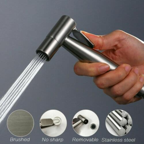 Handheld Toilet Bidet Faucet Hygiene Personal Cleaning Sprayer Douche Kit Luxurious Bathroom Women Shower Head