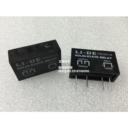 Solid state relay LI-DE TYPE S1D1-2A with light work