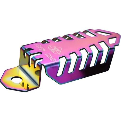 Spirit Beast Motorcycle Rear Shock Absorber Damper Cover Protection Stainless For Honda Yamaha Kawasaki Suzuki Aprilia Ktm